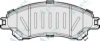 SUZUK 55200D66Y00C000 Brake Pad Set, disc brake